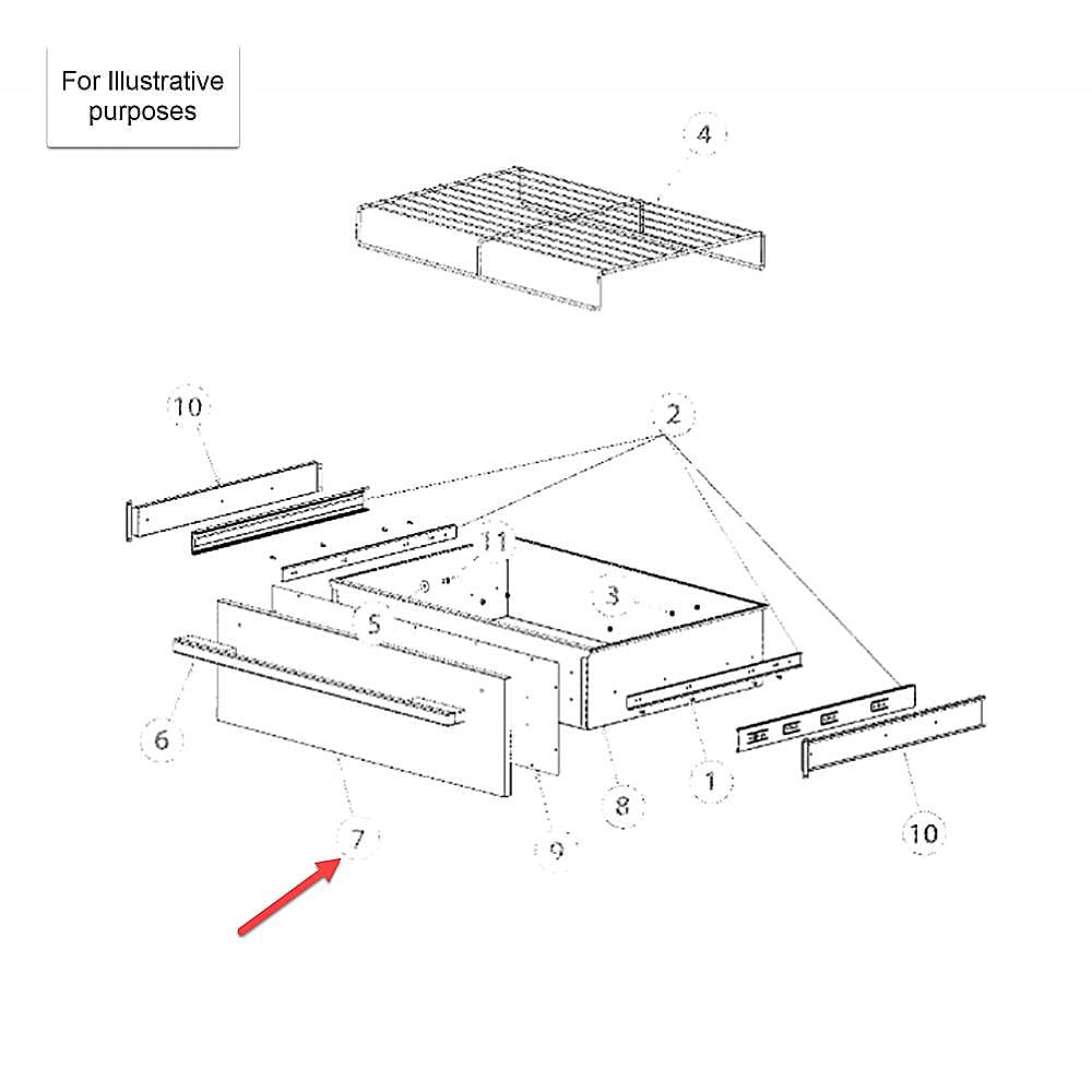 Fisher & Paykel Part #577121, Panel