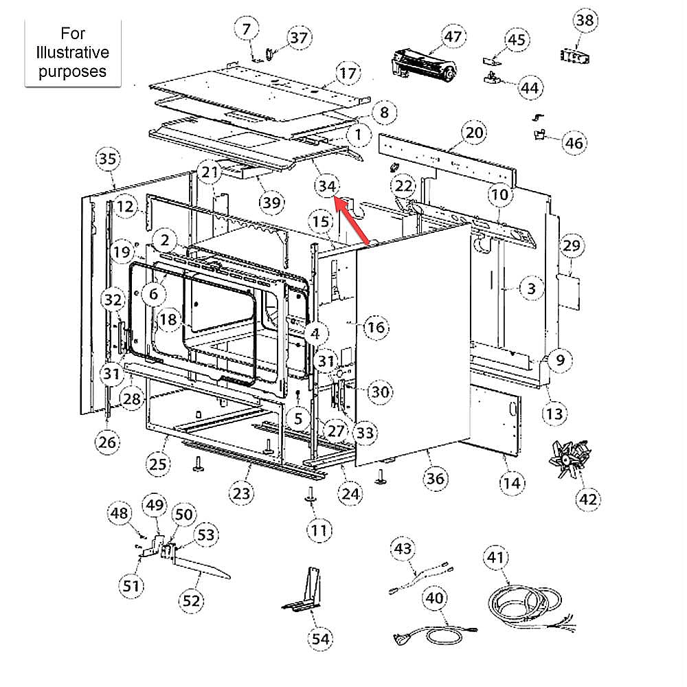 Part #577134, Fisher & Paykel Fisher & Paykel Panel