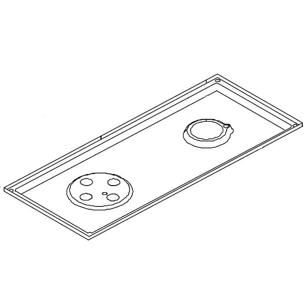 Dacor Part #100007-03, Cooktop Main Top