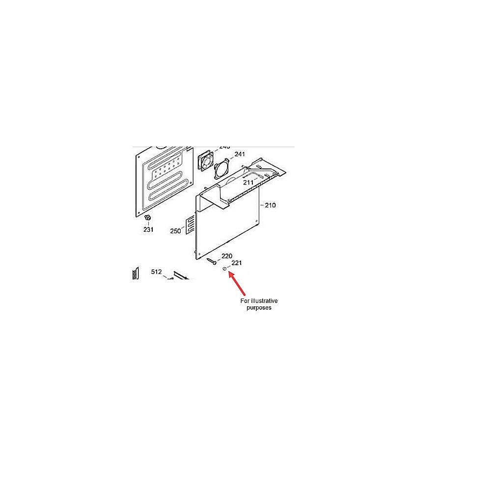 Part #101840, Dacor Beverage Cooler Water Drain Plug