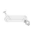 Dacor Cooktop Power Cord for Dacor GGC304 - Part 12179
