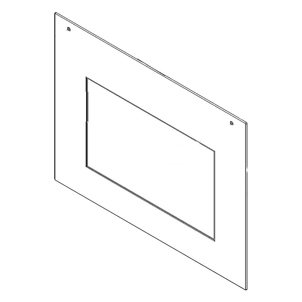Part #12689-003, Dacor Wall Oven Door Outer Panel