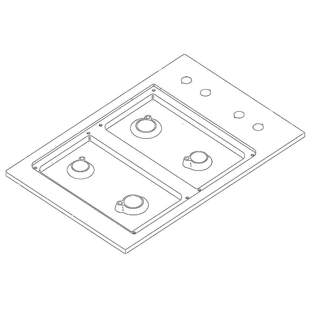 Dacor Part #26047Ap, Cooktop Main Top Assembly