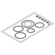 Dacor Dacor Cooktop Main Top for Dacor CET365 - Part 26591
