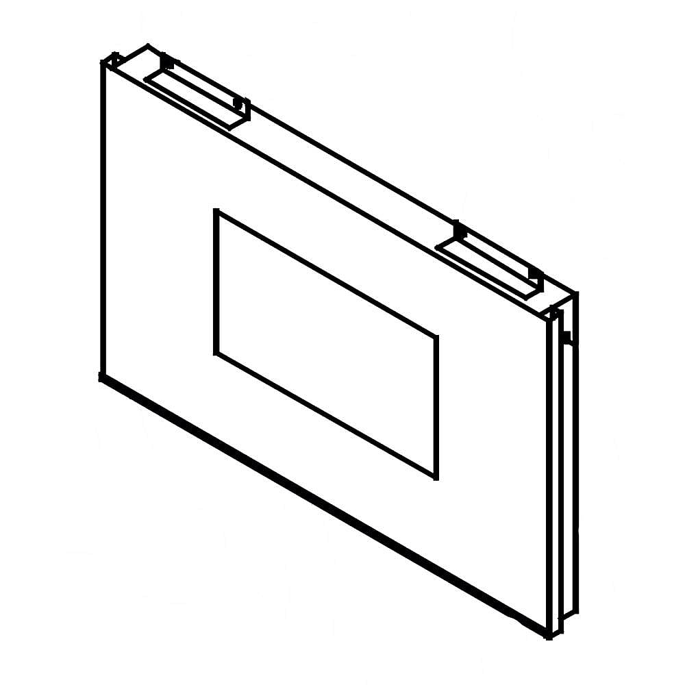 Part #27093R, Dacor Wall Oven Door Outer Panel Frame