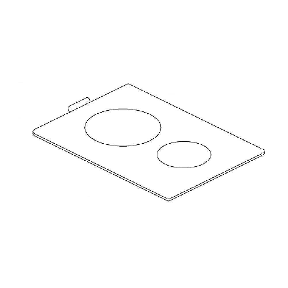 Part #27338Wp, Dacor Cooktop Module Assembly Main Top