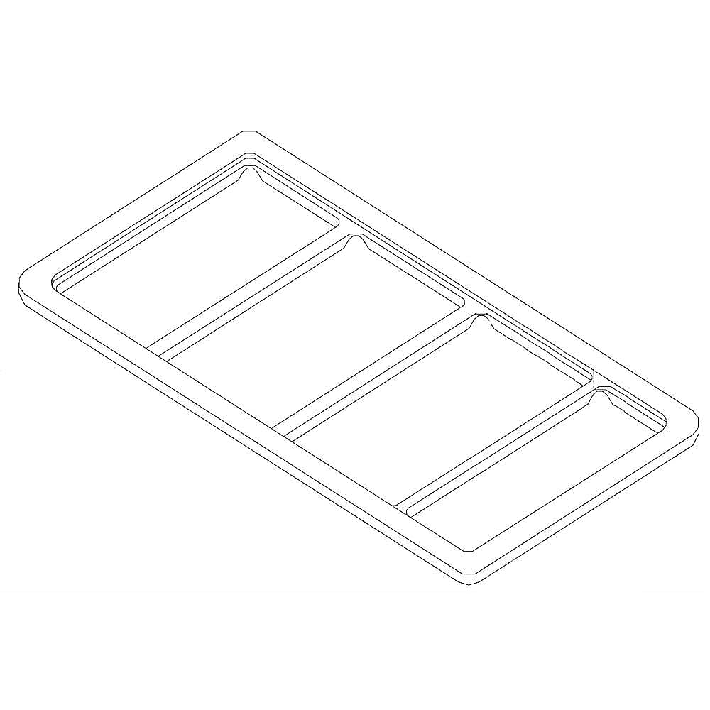 Dacor Part #27343Ap, Cooktop Assembly Top Frame