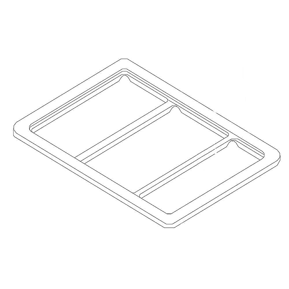 Dacor Part #27347Wp, Cooktop Assembly Top Frame