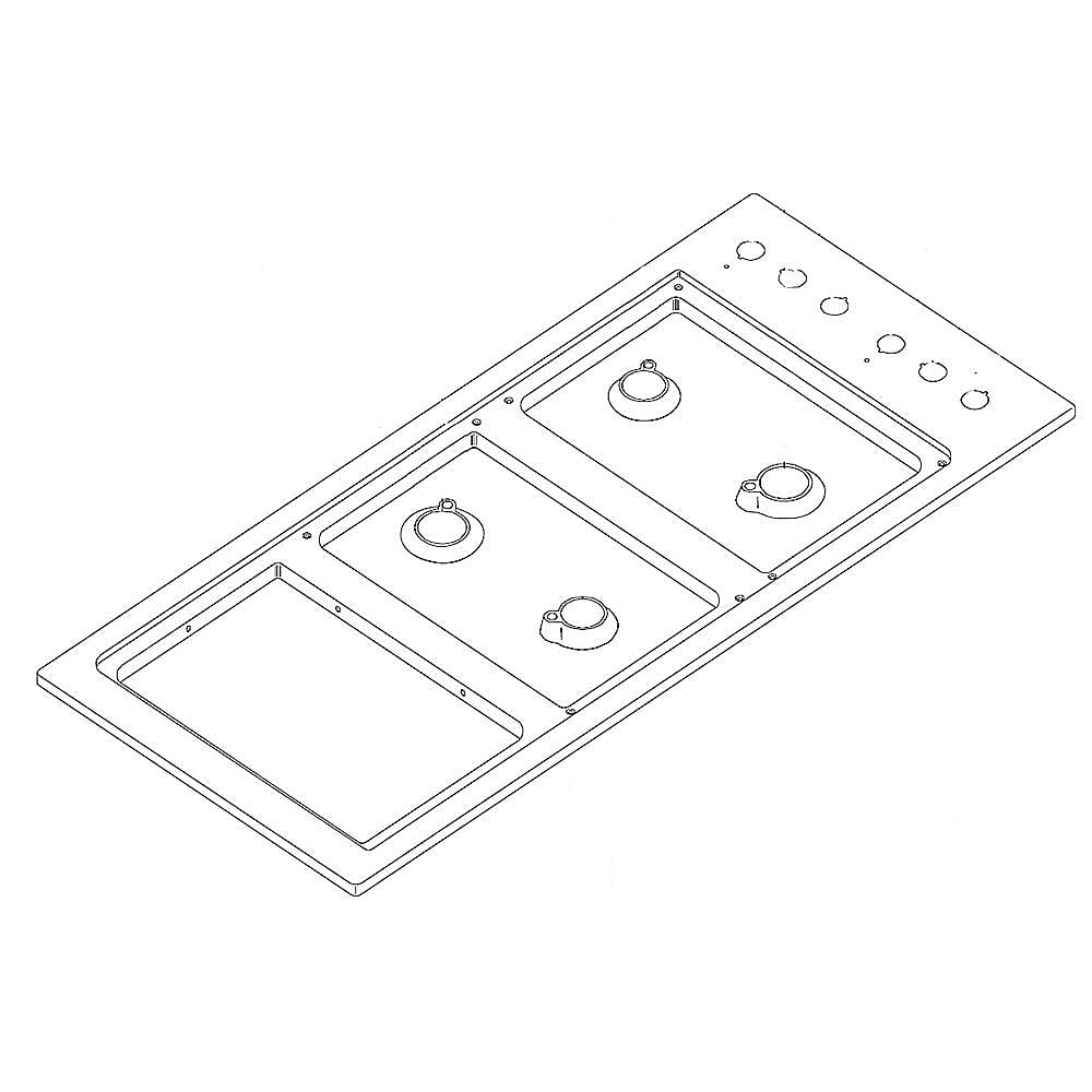 Part #27438S, Dacor Cooking Appliance Top Frame