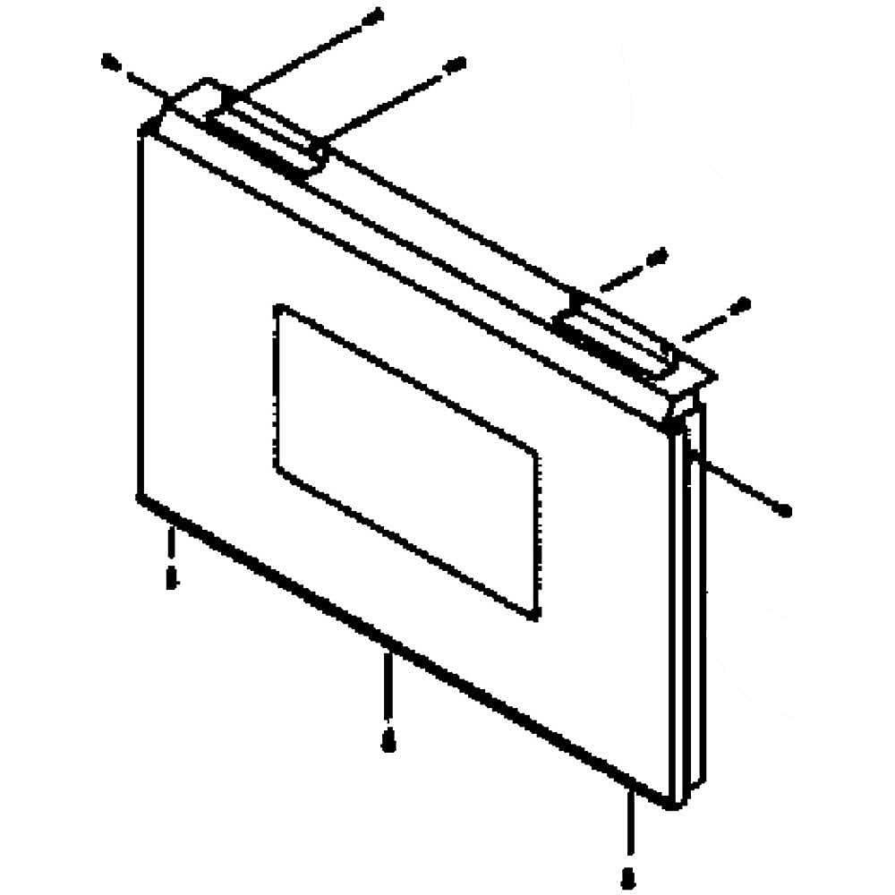 Dacor Part #27609, Mounting Glass