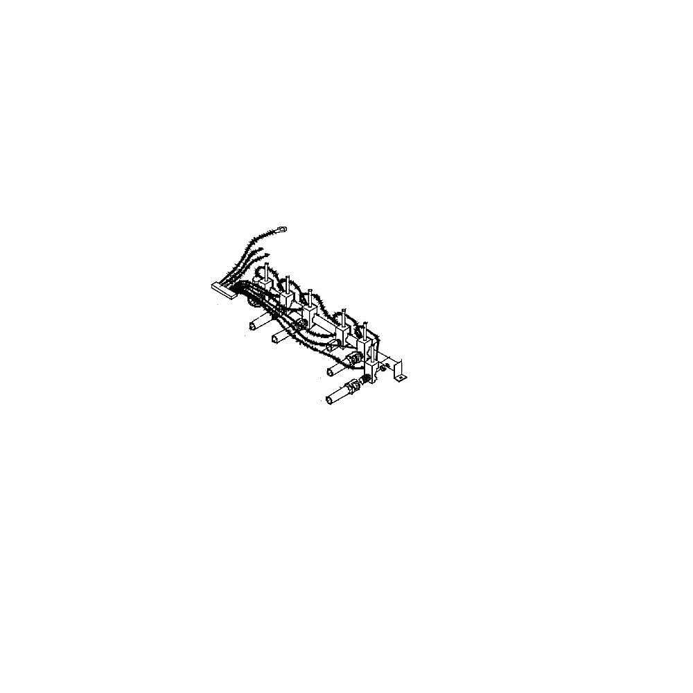 Part #62879, Dacor Cooktop Burner Manifold