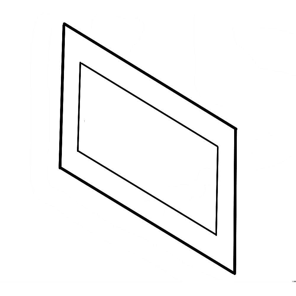 Dacor Part #66518R, Microwave Door Outer Panel (Arctic)