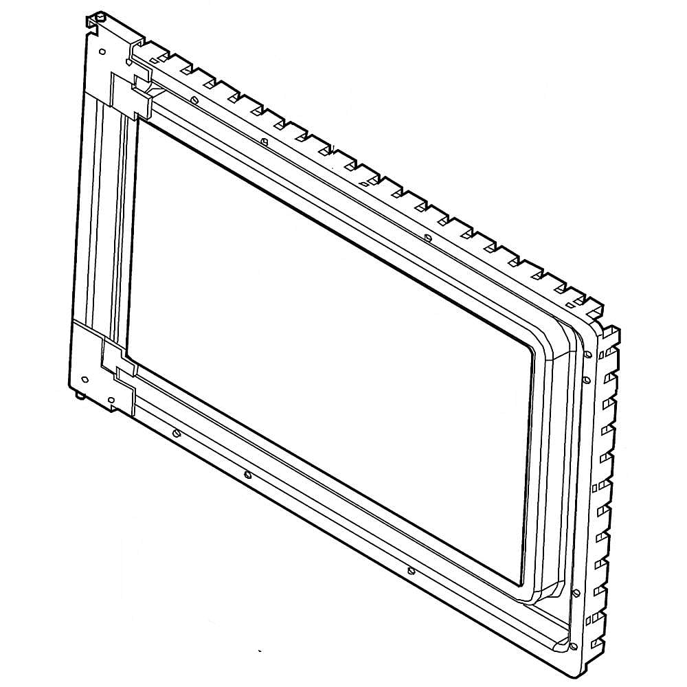 Part #66855, Dacor Microwave Door Panel Assembly