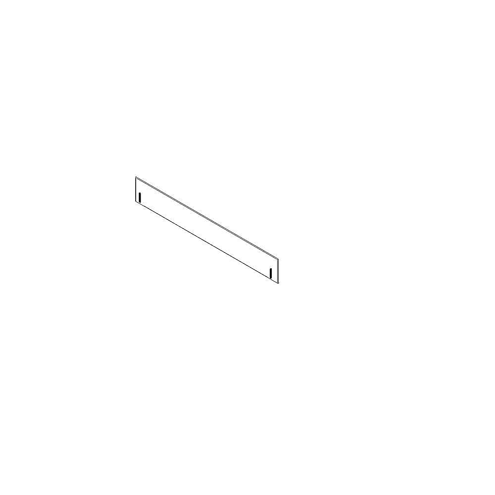 Part #700632, Dacor Dishwasher Toe Panel