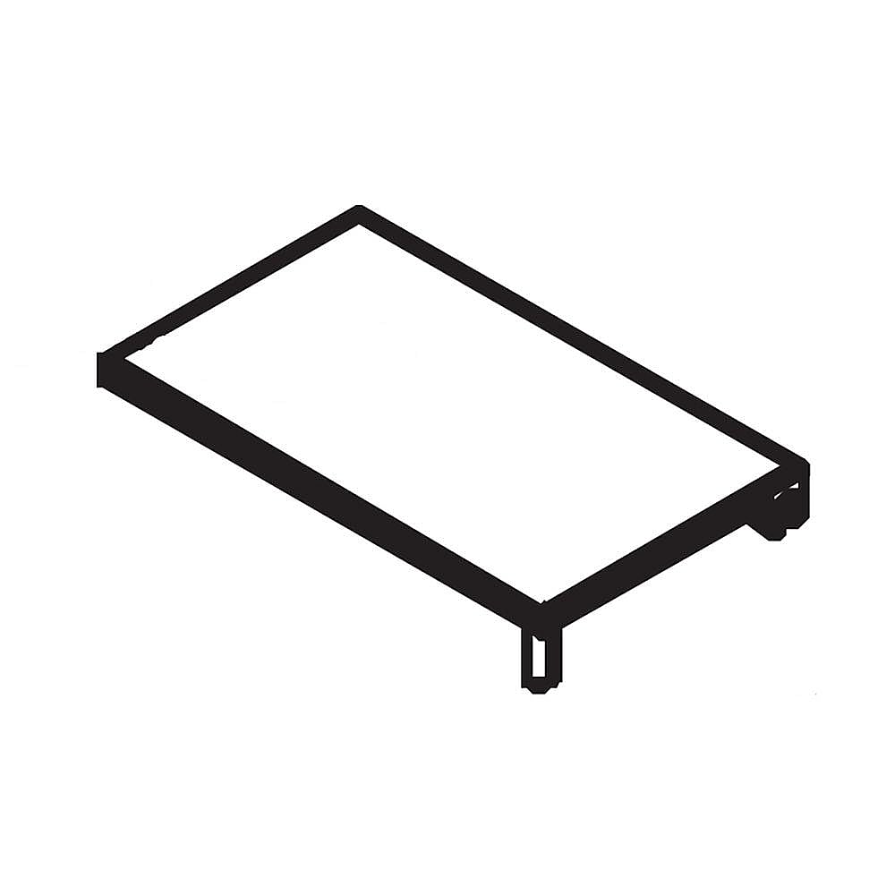 Part #76264, Dacor Coffee Maker Decaffeinated Chute Cover (Black)