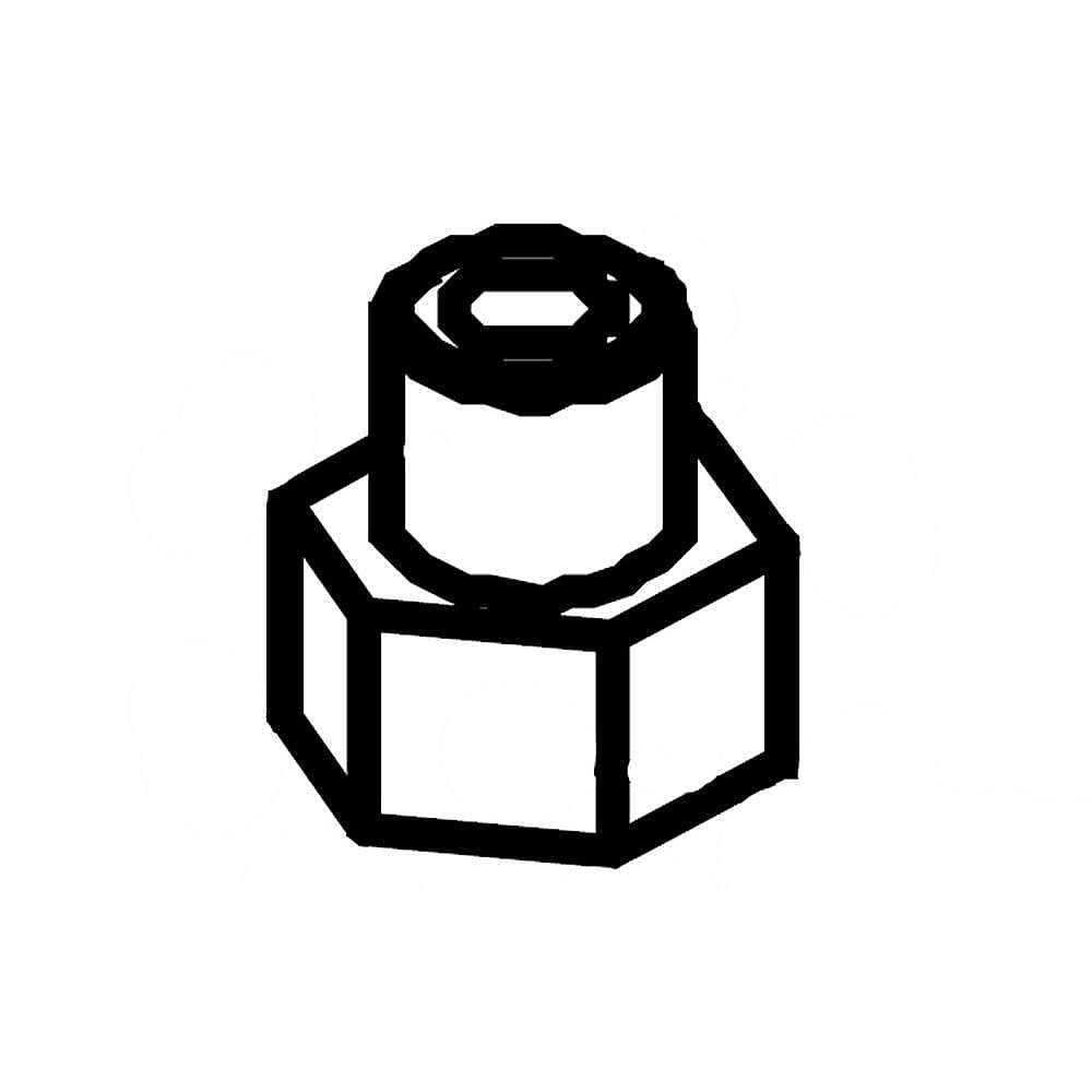 Part #76310, Dacor Coffee Maker Fitting