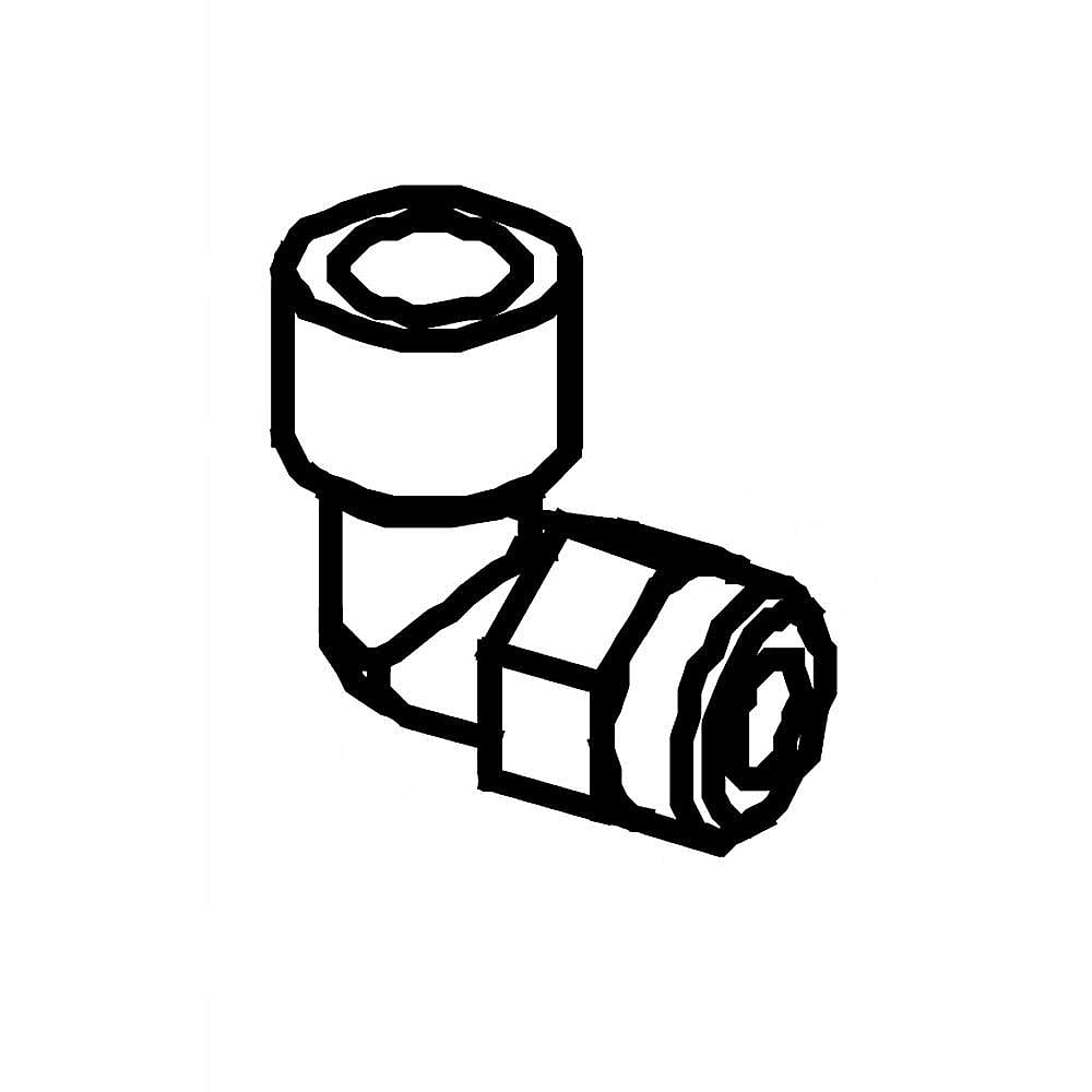 Part #76327, Dacor Coffee Maker Elbow Fitting