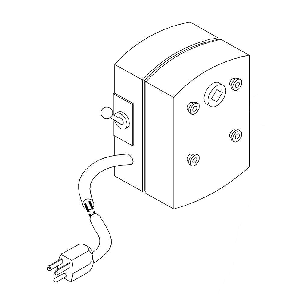 Part #82078, Dacor Cooking Appliance Rotisserie Motor