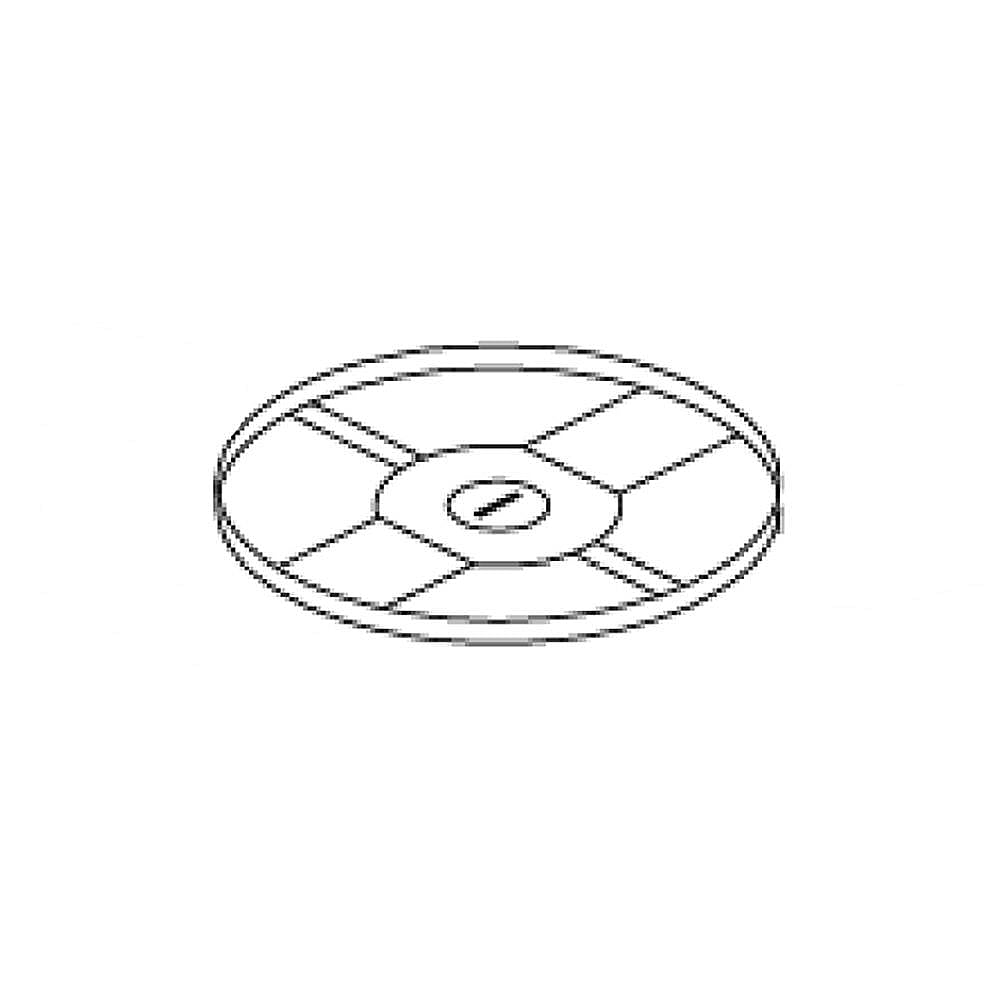 Part #82503, Dacor Cooktop Burner Reflector, 6-Inch
