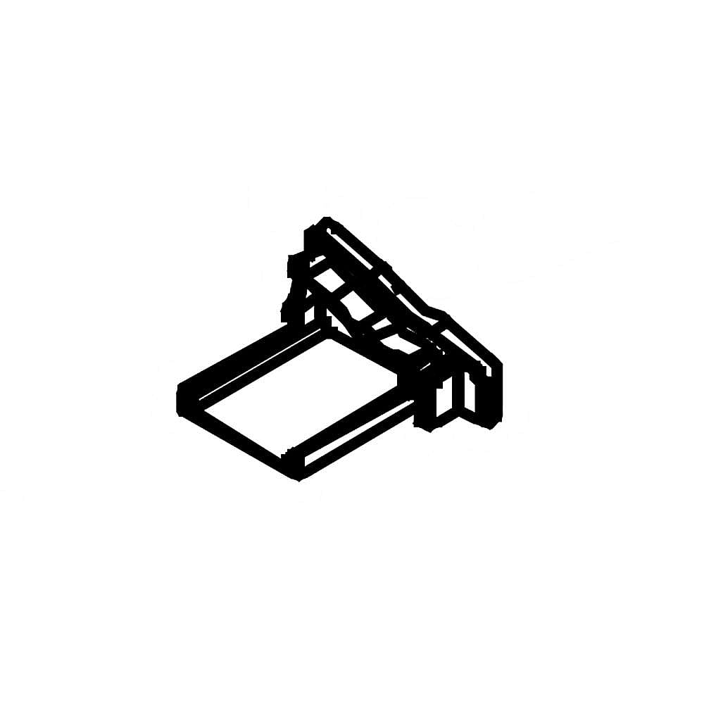 Part #82996C, Dacor Downdraft Vent Top Trim End Cap, Right