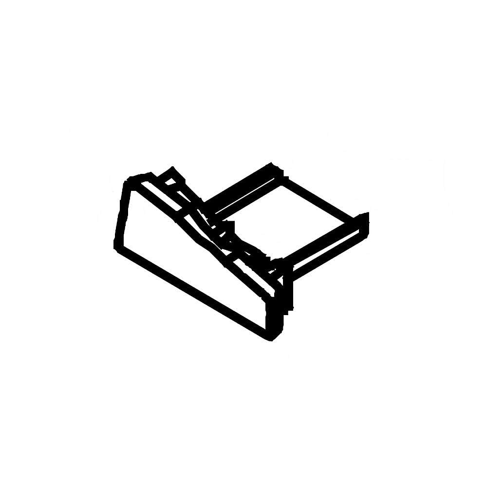 Part #82997A, Dacor Downdraft Vent End Cap, Left