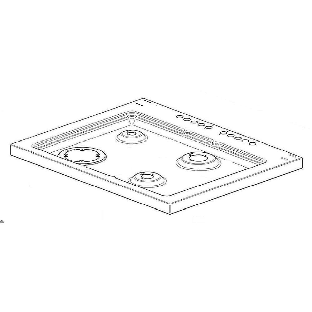 Part #200480, Bertazzoni Cooktop