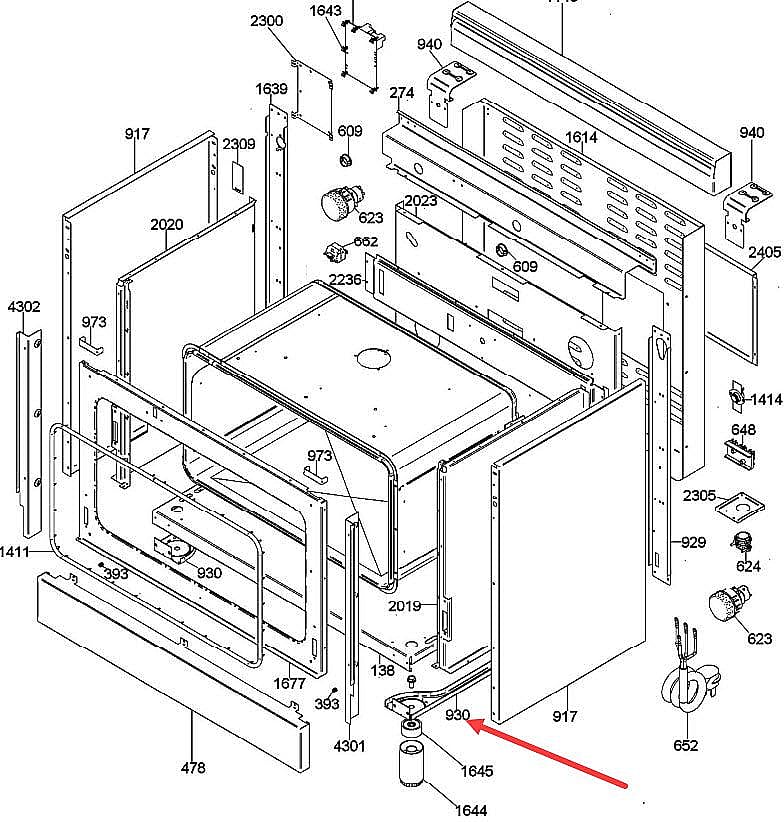 Part #202214, Bertazzoni Feet Support