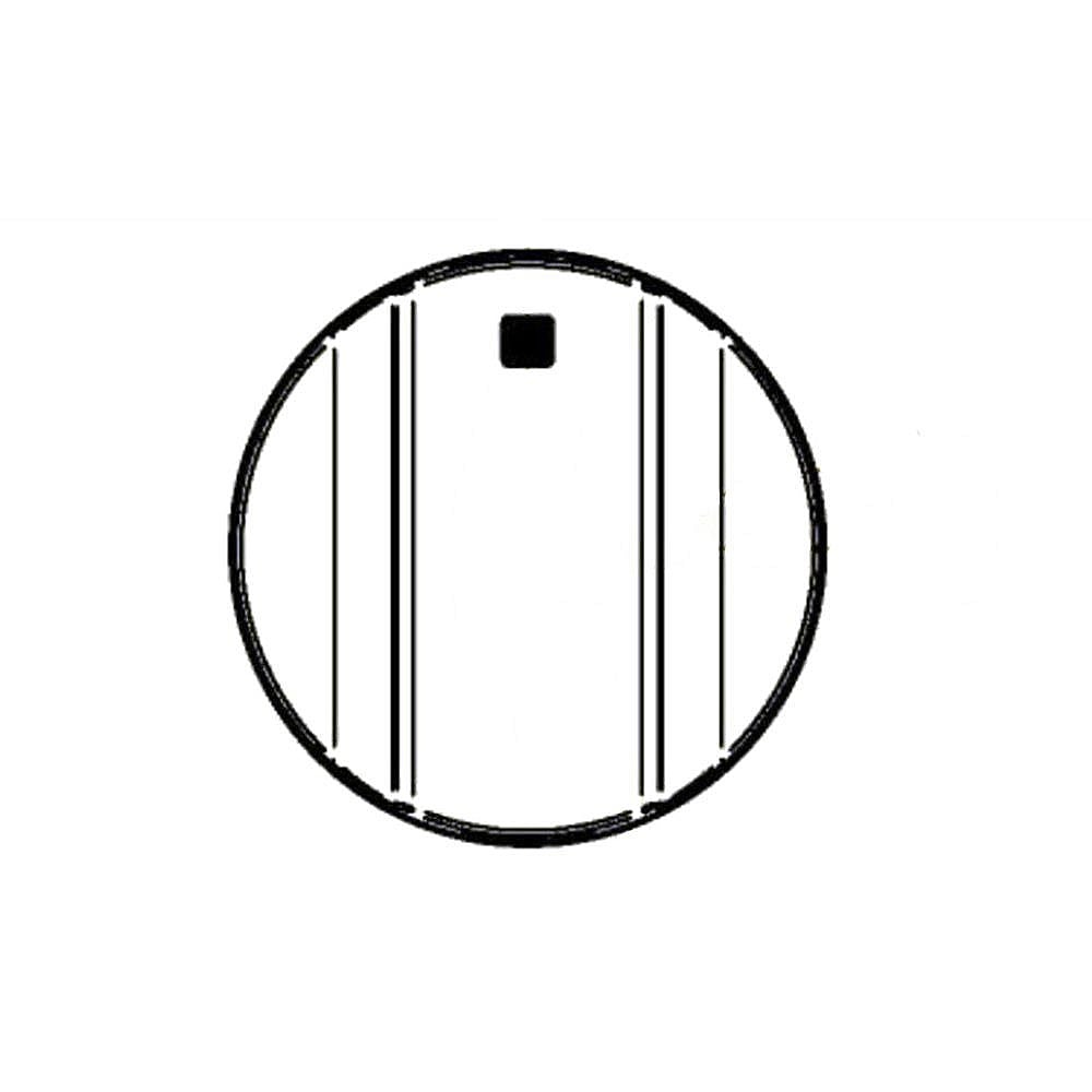 Part #4010235, Bertazzoni Oven Right Knob Black