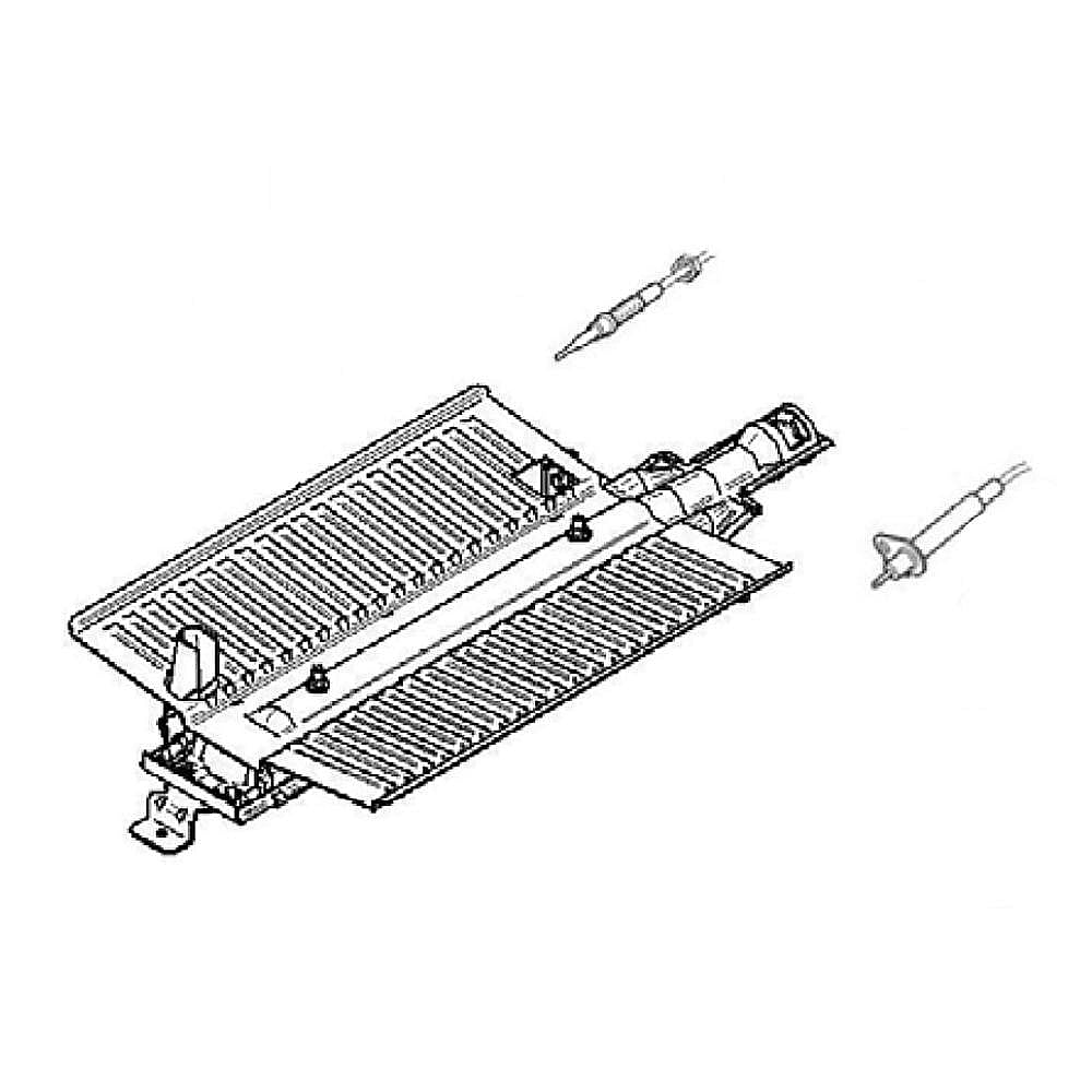 Part #504216, Bertazzoni Oven Burner + Spark Plug