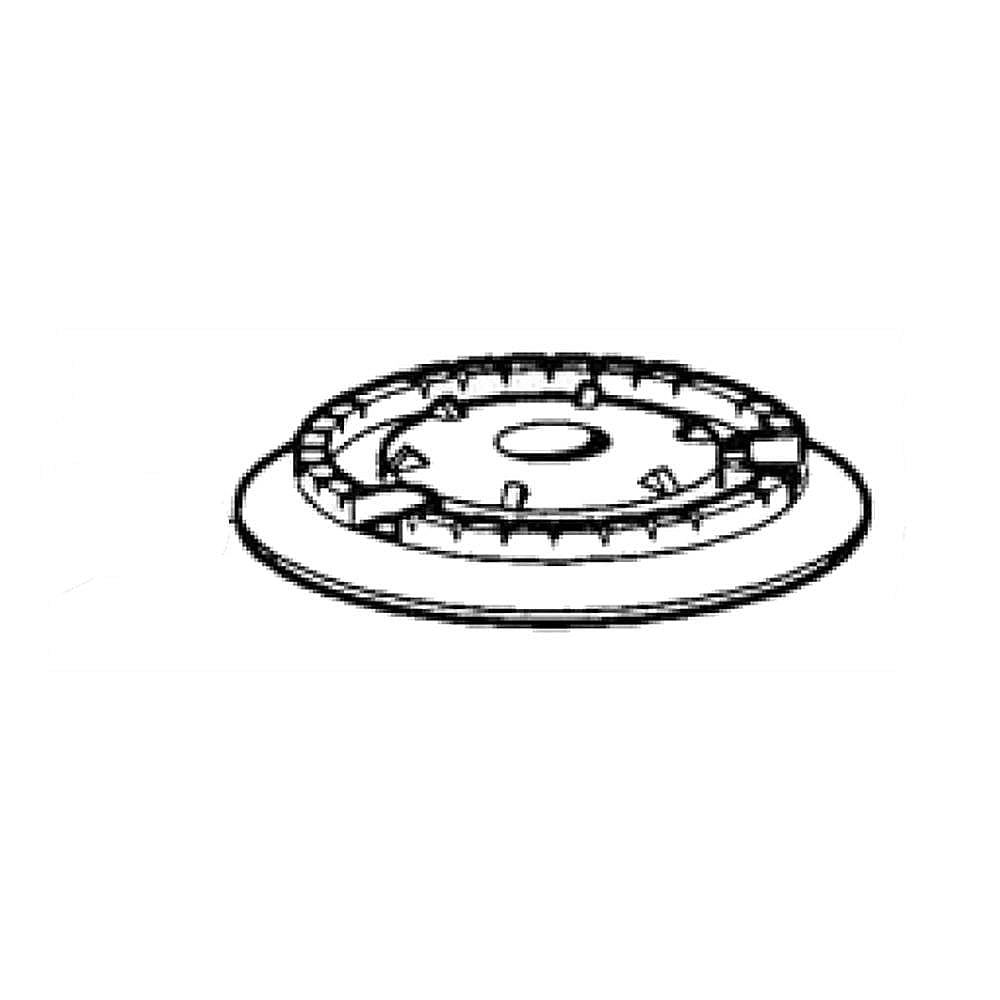 Part #504789, Bertazzoni Rapid Burner Head