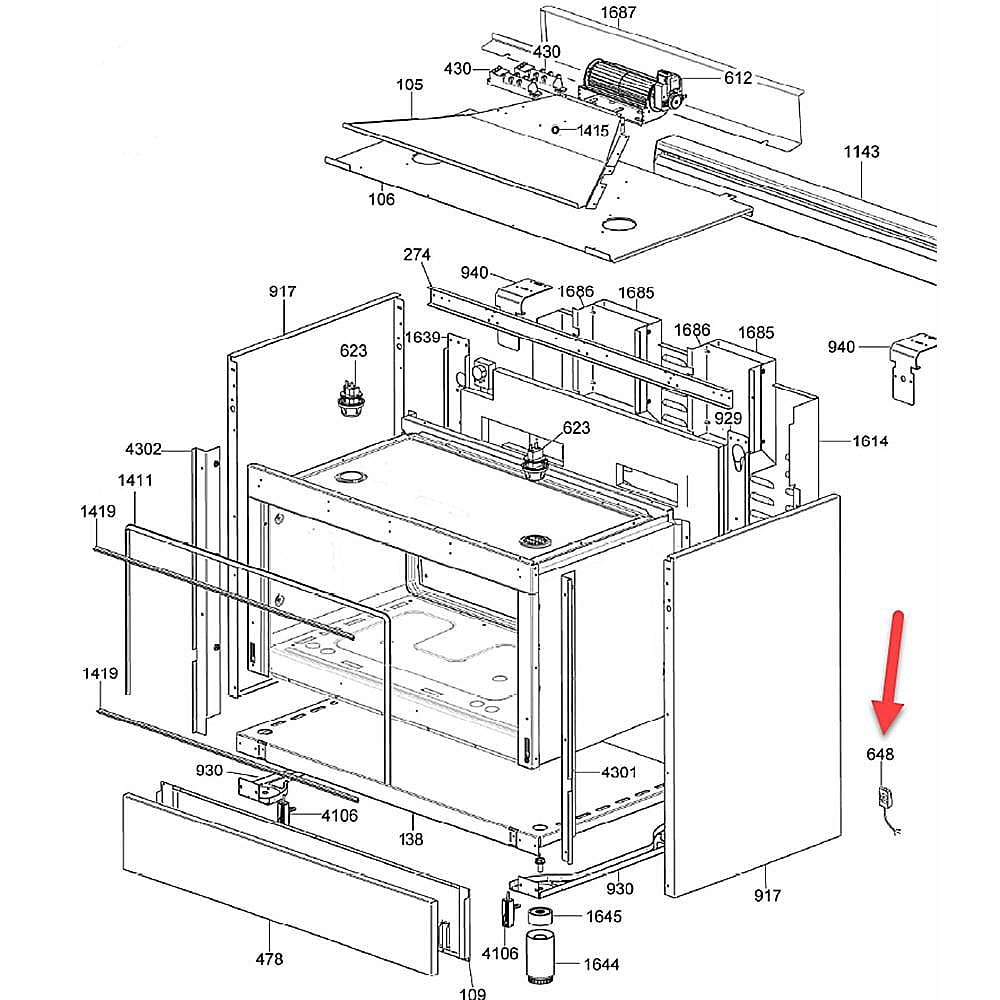 Part #601991, Bertazzoni Terminal Separator