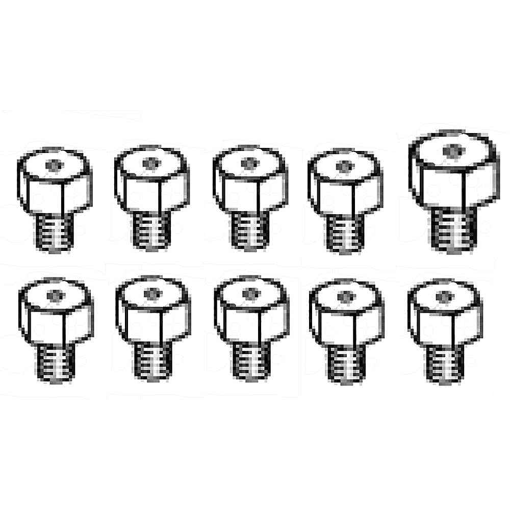 Part #910873, Bertazzoni Nat Gas Nozzle Kit