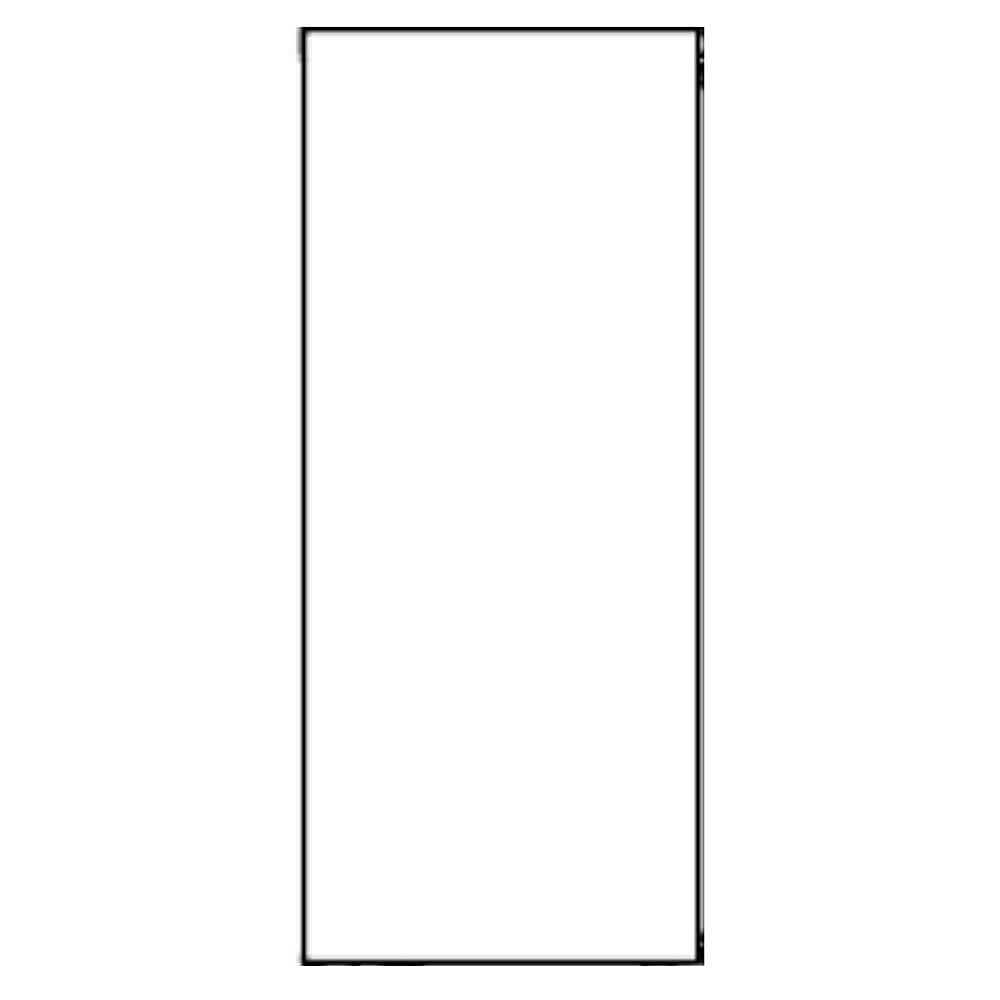 Part #z300086, Bertazzoni Refrigerator Door Assembly, Left / 47.00 x 22.00 x 9.00