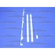 Range Oven Door Trim Kit (white) for Maytag PGS3759BDW - Part 12002358