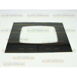 Range Oven Door Outer Panel (black) 12002395
