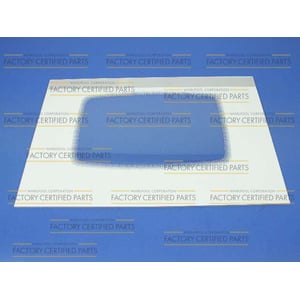 Range Oven Door Outer Panel And Foil Tape (white) 12002396