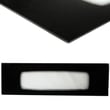 Upper Oven Door Panel for Maytag MER6757BAB15 - Part 12002454