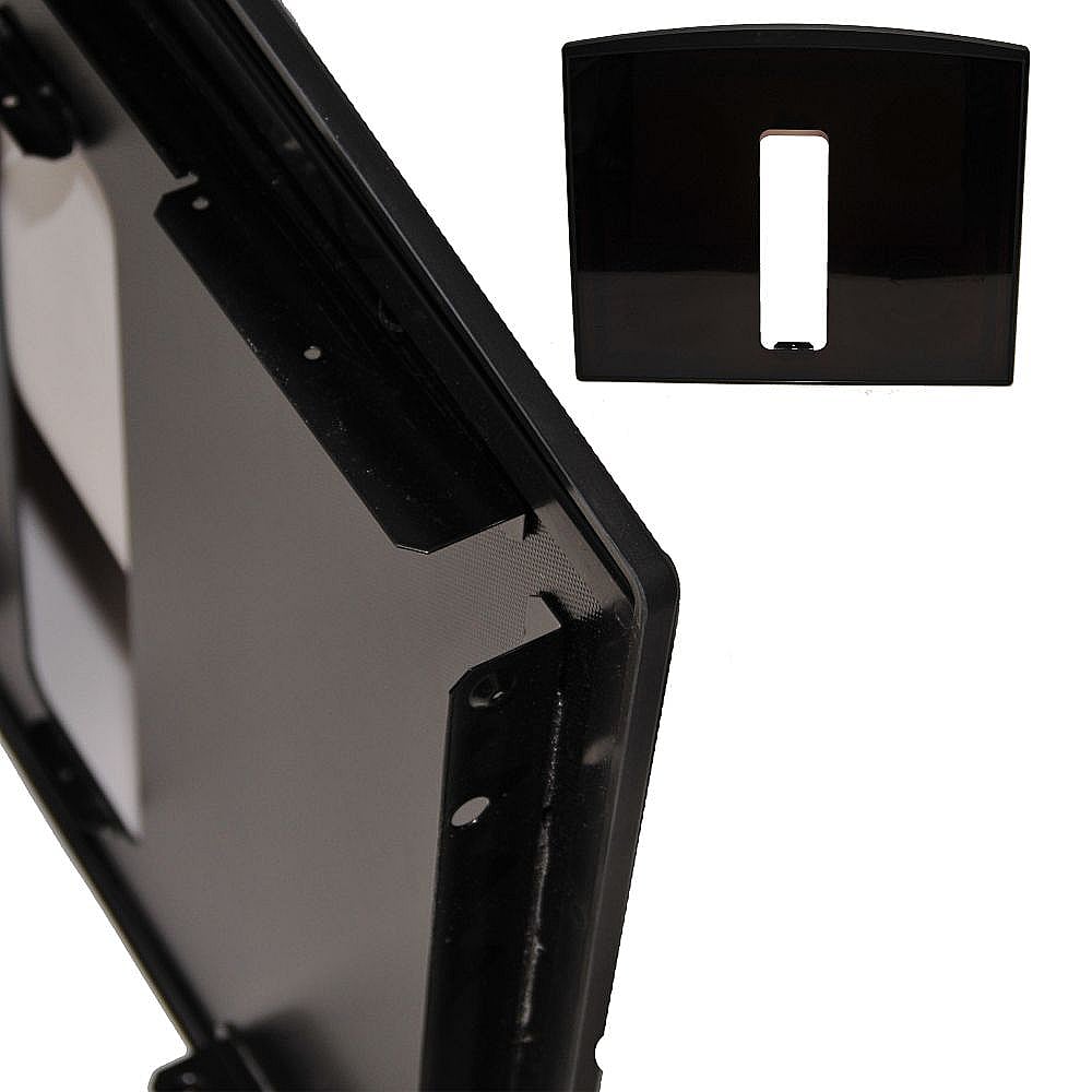 Part #12002557, Whirlpool Range Main Top (Black) (Replaces 12002558, 74006107) / 31.70 x 6.20 x 37.50