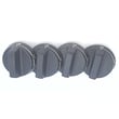 Range Surface Burner Knob Set for Jenn-Air SVD48600W - Part 12002703