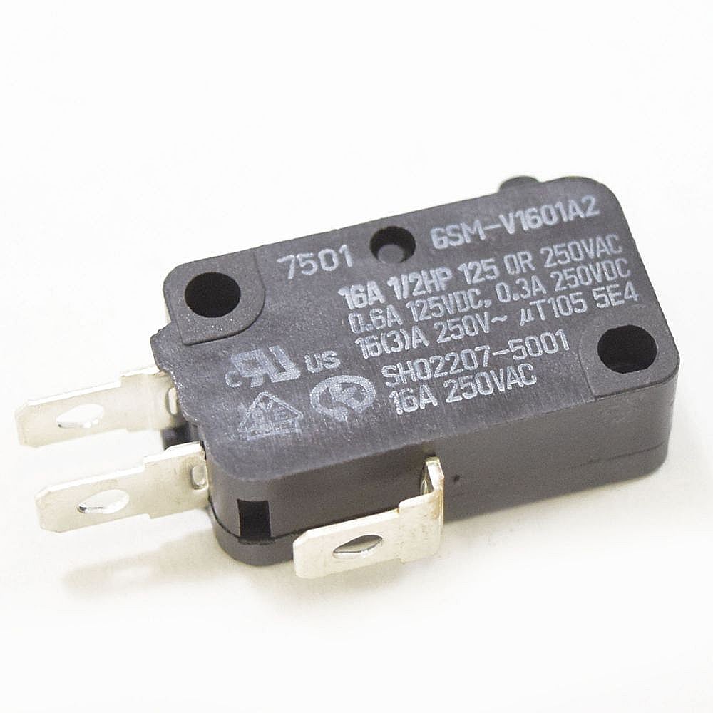 Part #w10915404, Range Oven Door Lock Switch / 1.50 x 0.37 x 0.87