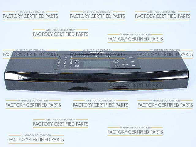 Photo of Range Control Panel and Overlay from Repair Parts Direct