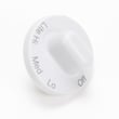 Cooktop Burner Knob (white) WP71001653