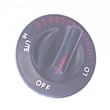 Cooktop Burner Knob for Magic Chef 8351VB - Part 74001874