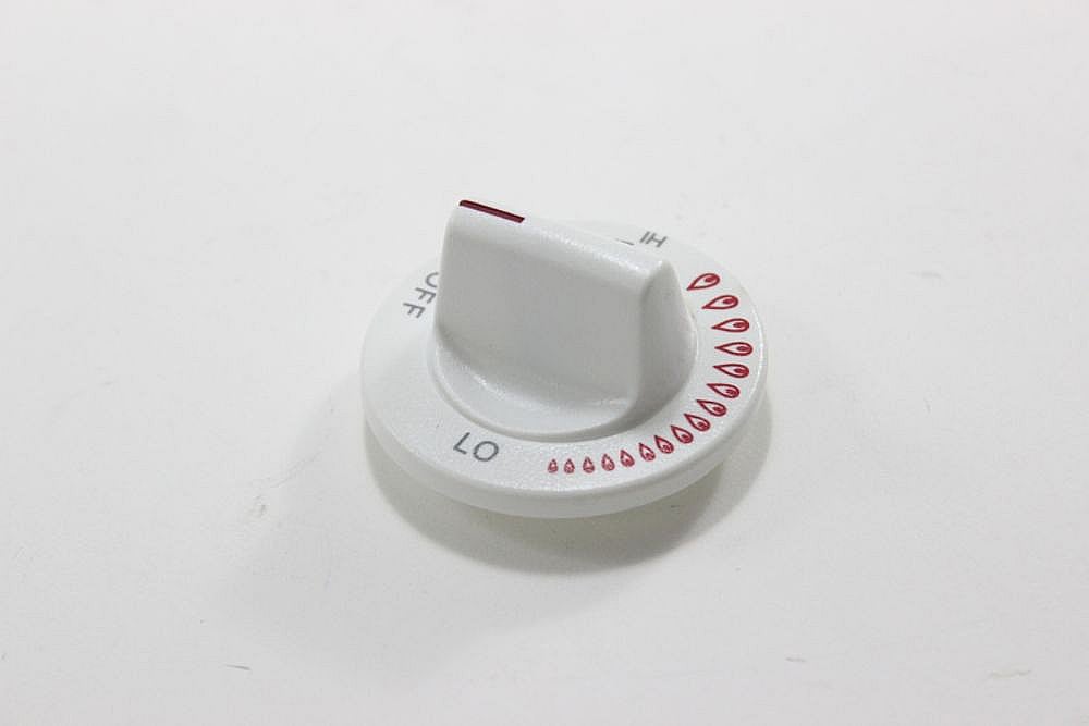 Photo of GE Part #wp74002115, Ran Surface Burner Knob | 2.00 x 2.00 x 1.00 from Repair Parts Direct