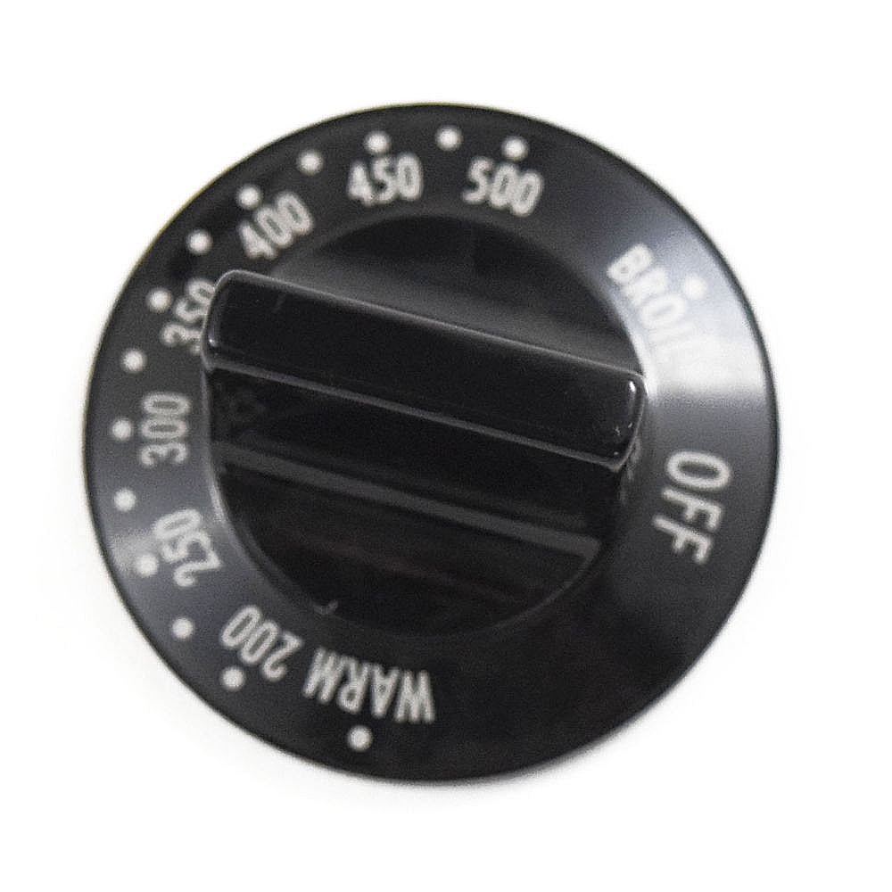 Part #wp74002352, Range Oven Temperature Knob (Replaces 74002352) / 2.00 x 2.00 x 1.12