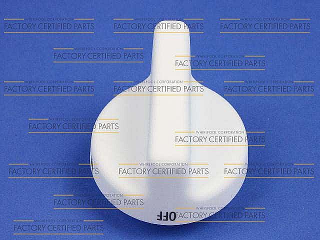 Photo of GE Part #wp74002446, Ran Surface Burner Knob | 2.00 x 2.00 x 2.00 from Repair Parts Direct