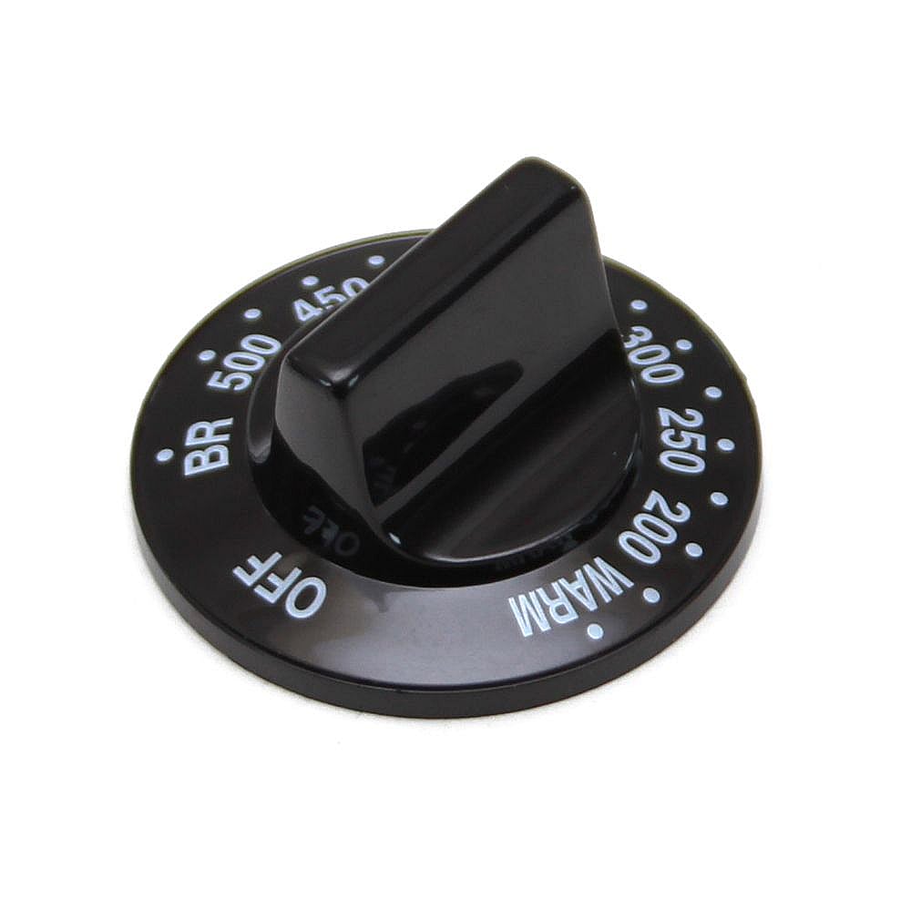 Part #wp74003280, Range Oven Temperature Knob (Replaces 74003280) / 2.00 x 2.00 x 1.00