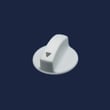 Range Surface Burner Knob (white) for Magic Chef CGR3742CDW - Part WP74003769
