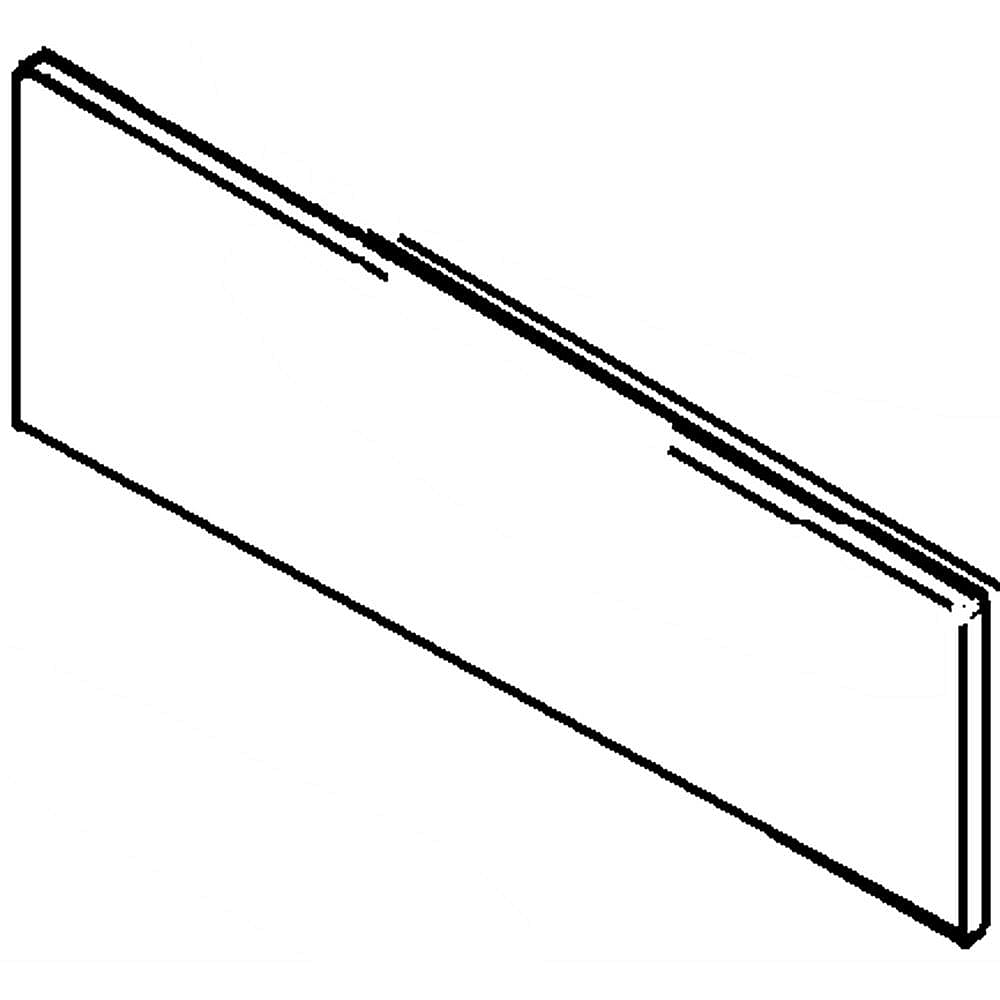 Part #74004691, Range Oven Door Middle Glass / 27.25 x 21.38 x 0.88