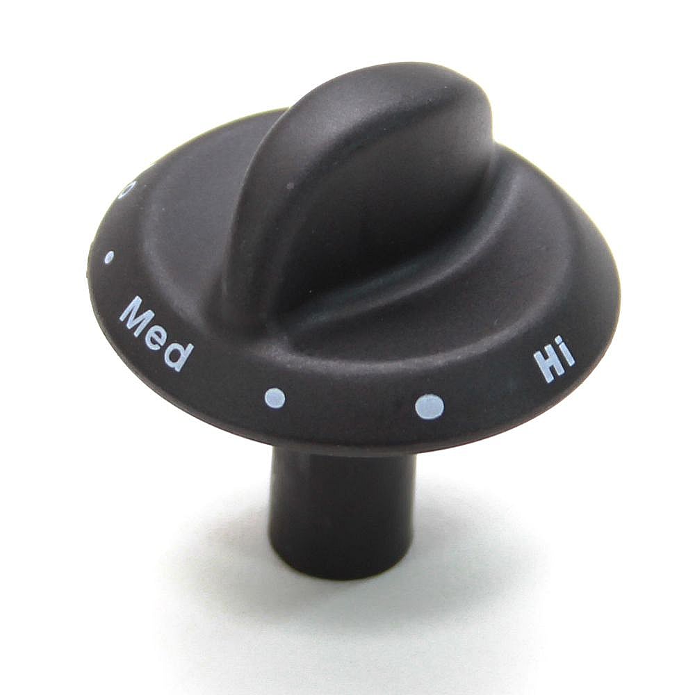 Photo of GE Part #wp74005939, Ran Surface Burner Knob | 2.00 x 1.87 x 1.87 from Repair Parts Direct